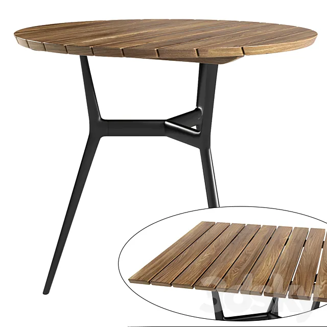 Tribu Branch Bistro Table 3ds Max