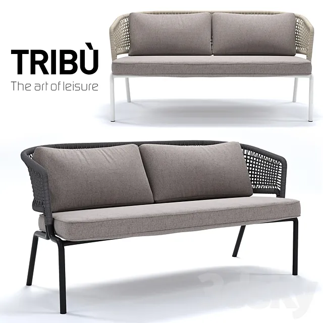 TRIBU Contour Sofa 3ds Max