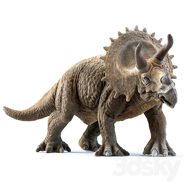 triceratops 3DS Max Model