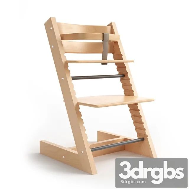 Trip trap baby chair 2 3dsmax Download