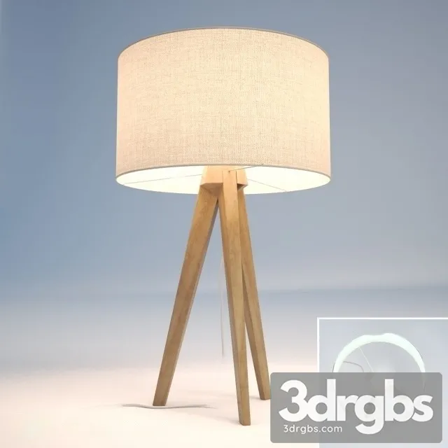 Tripod Ash Table Lamp 3dsmax Download