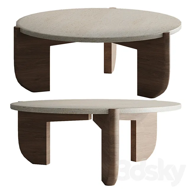 TRIPOD COFFEE TABLE 3ds Max