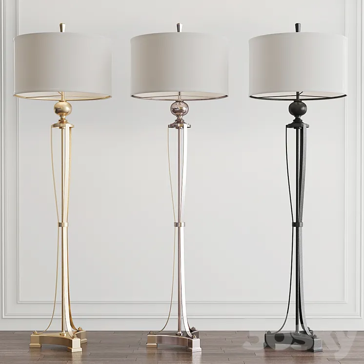 Tristana Floor Lamp by Uttermost 3DS Max