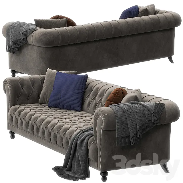 Triumph sofa by Asnaghi 3DSMax File