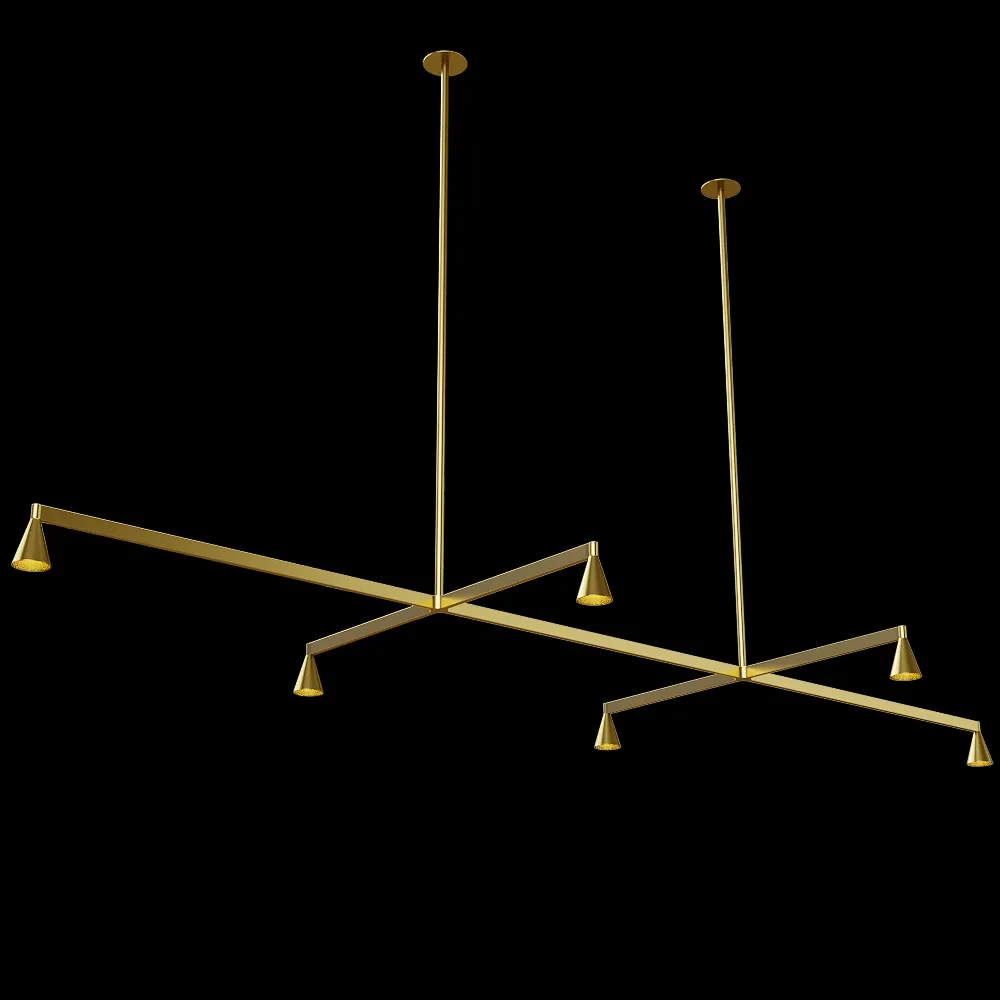 Trizo21 – Penadnat lamp Austere-Suspension 1+ 3ds Max