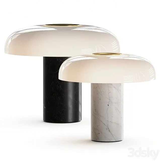 Tropico FontanaArte Table Lamp 3dsMax Model