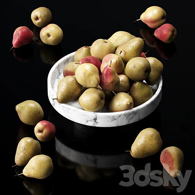 Trout pears 3DS Max Model