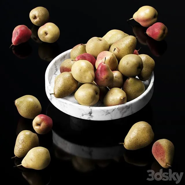Trout pears 3dsMax Model
