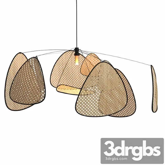 Trouva Rattan Hanging Lamp 3dsmax Download