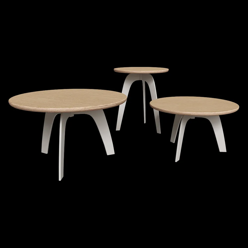 True design – Tables Millepiedi 3ds Max