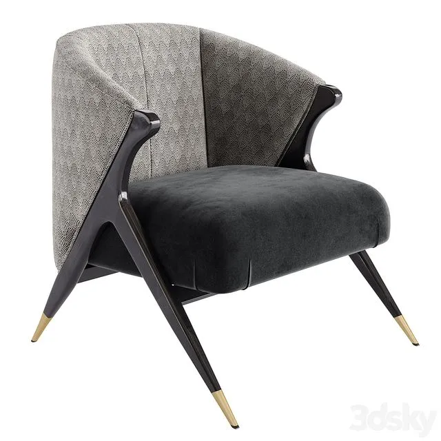 Trun Armchair 3dsMax Model