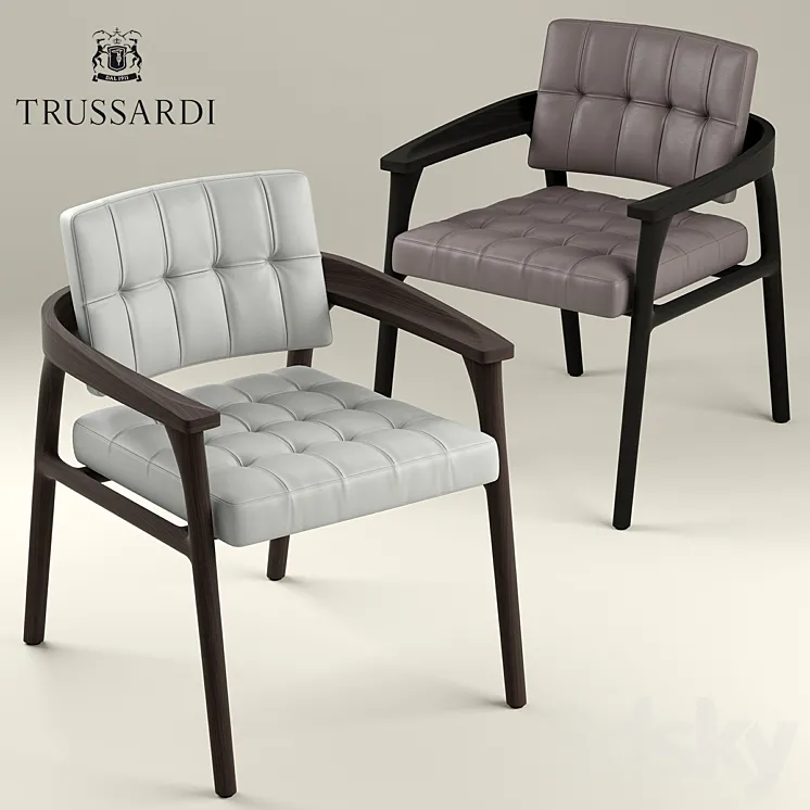 Trussardi Armchair Casa Casilia Lounge Armchair 3DS Max