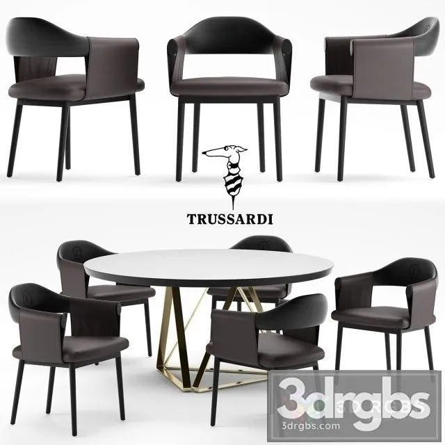 Trussardi Casa Larzia Chair 3dsmax Download