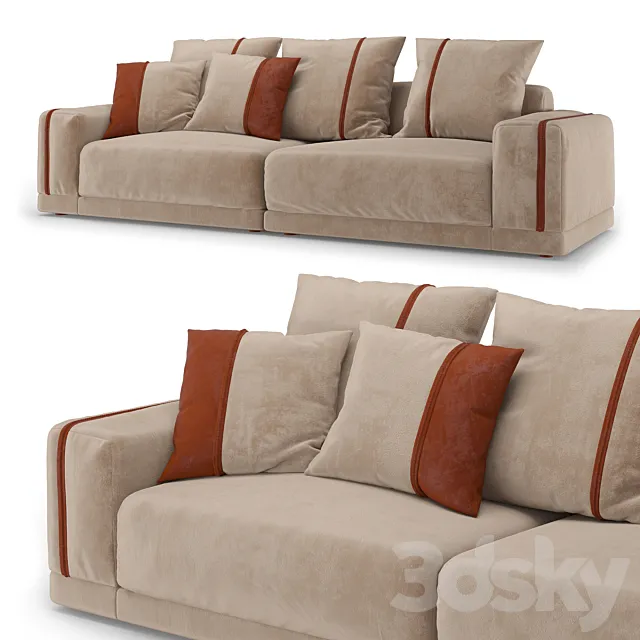 Trussardi Casa sofa MODERGEN 3ds Max