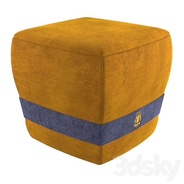 Trussardi larzia Casa ottoman 3DS Max Model