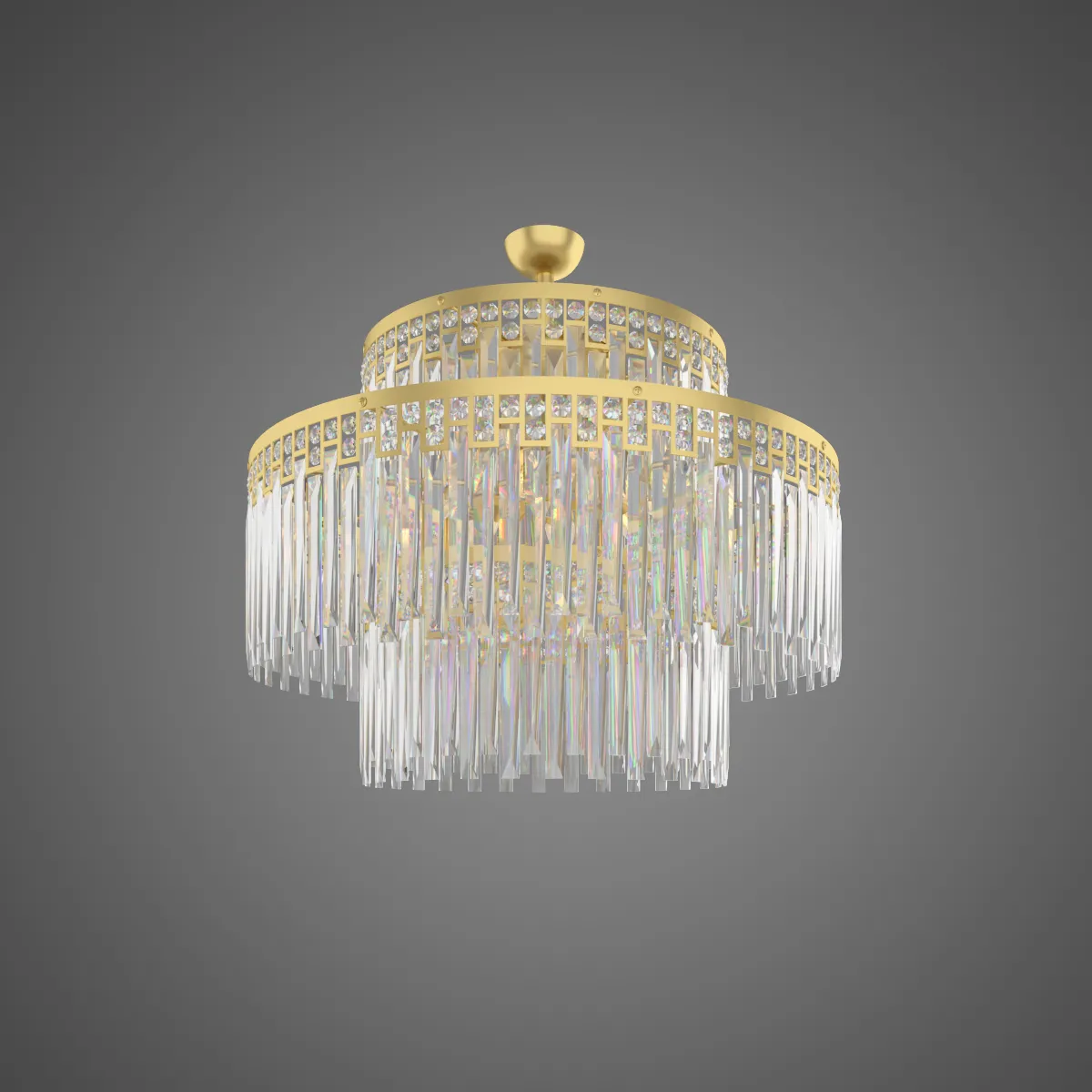 TTC Light – Chandelier 3ds Max
