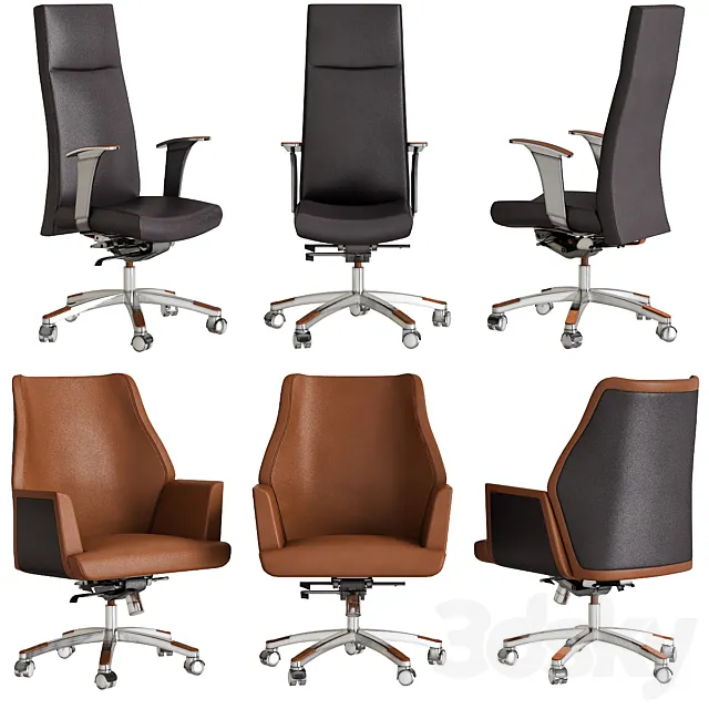 Tua Office Chair by Estel Group 3ds Max