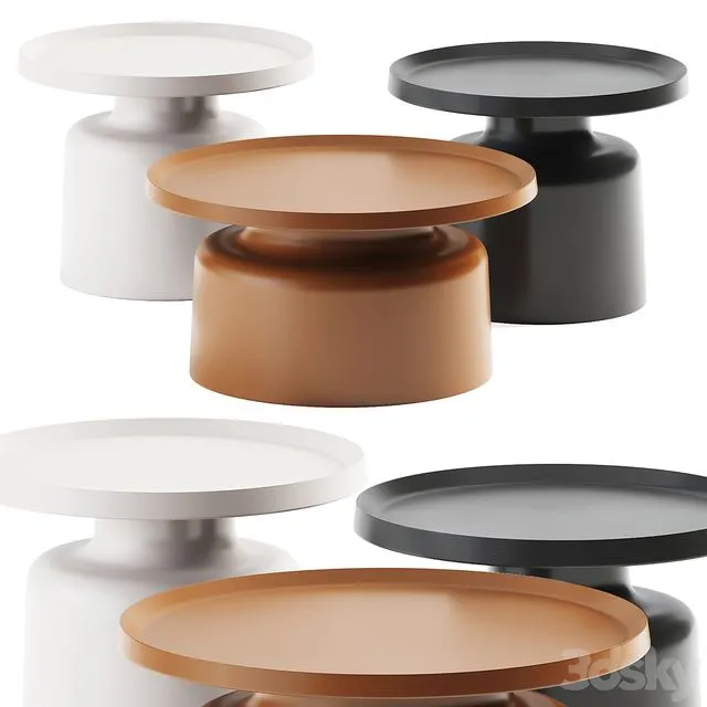 Tuba Cosmorelax Coffee Tables 3dsMax Model