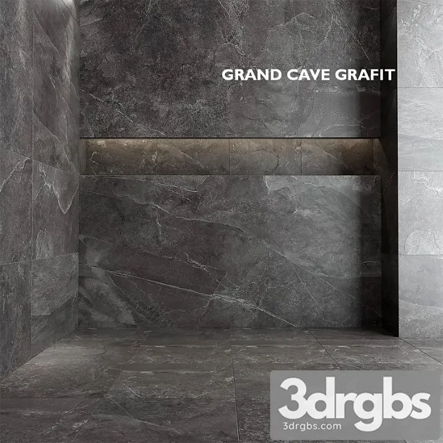 Tubadzin monolith grand cave graphite 3dsmax Download