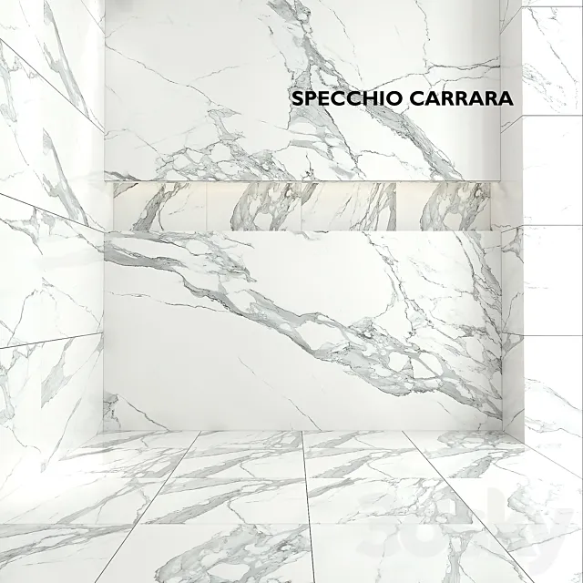 Tubadzin Monolith Specchio Carrara 3DSMax File