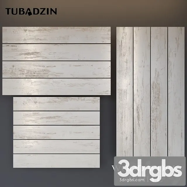 Tubadzin wood work white