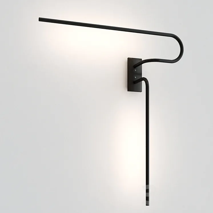 Tube Wall Light and Sconce 3DS Max