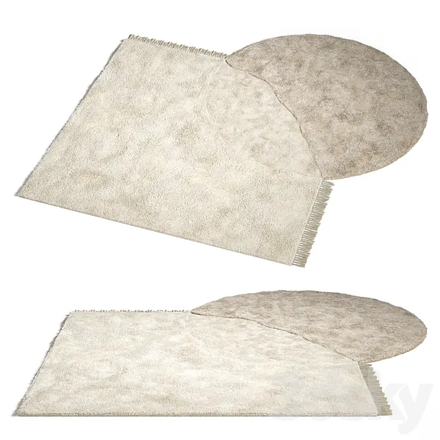 Tufted Rug 3ds Max