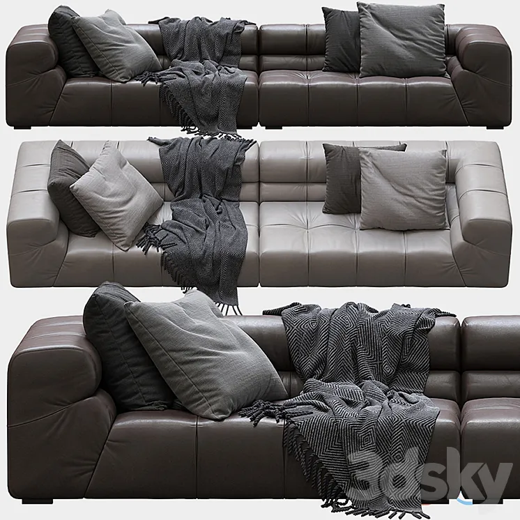 Tufty-time sofa 3DS Max