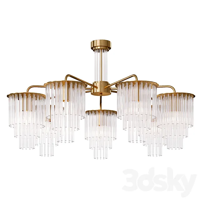 Tuili Chandelier by Omnilux 3DS Max Model