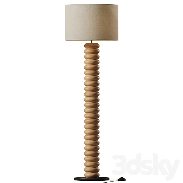 Tula Twist Floor Lamp 3ds Max