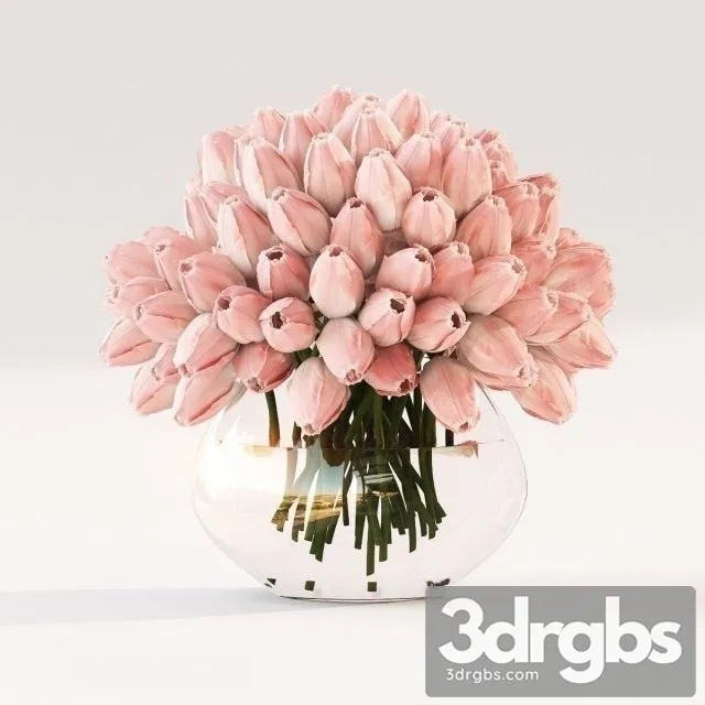 Tulip Bouquet Big 3dsmax Download