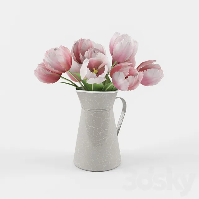 Tulips 3ds Max