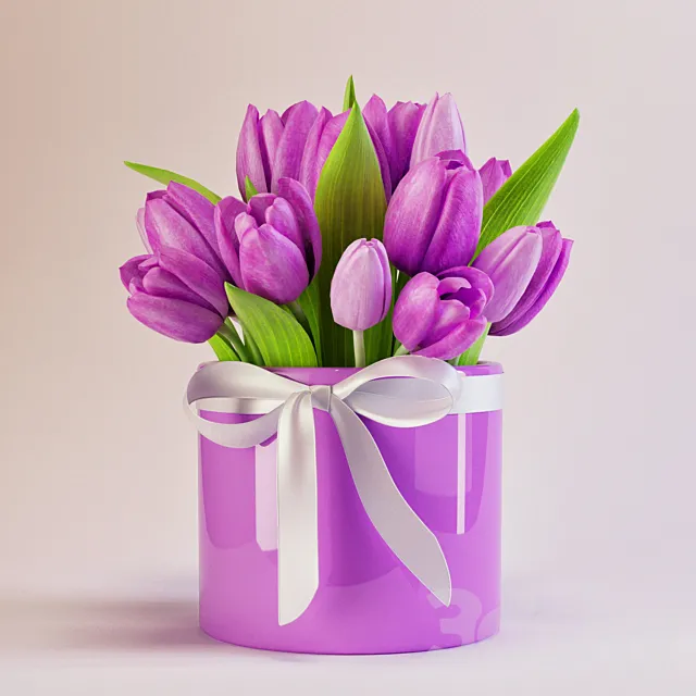 Tulips 3DS Max Model