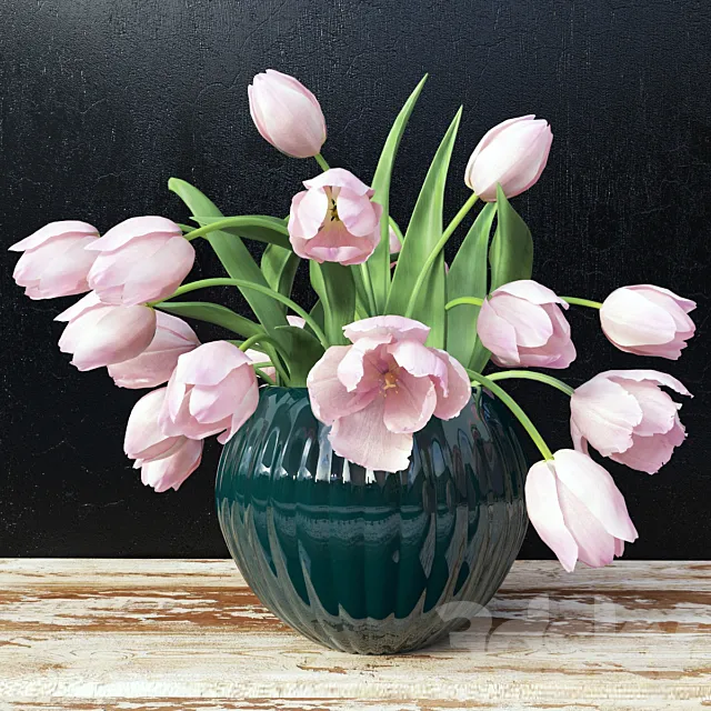 tulips 3DSMax File