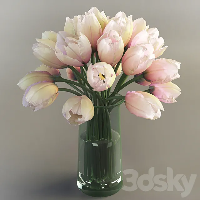 Tulips. Tulips 3DSMax File
