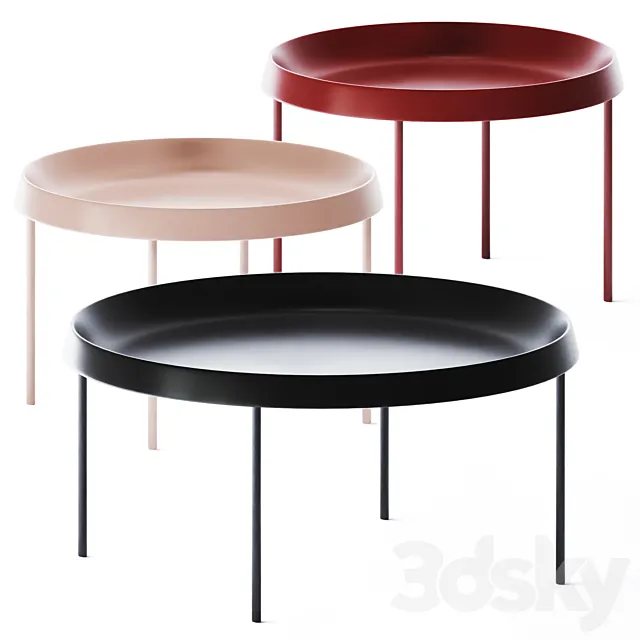 Tulou Coffee Tables set by Hay 3DSMax File
