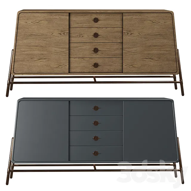 Tulpar Chest of Drawers 3ds Max