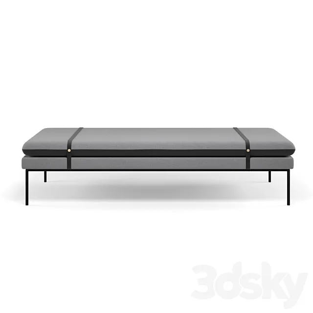 Turn daybed 3ds Max