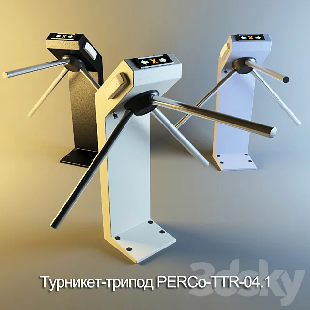 Turnstile 3DS Max Model