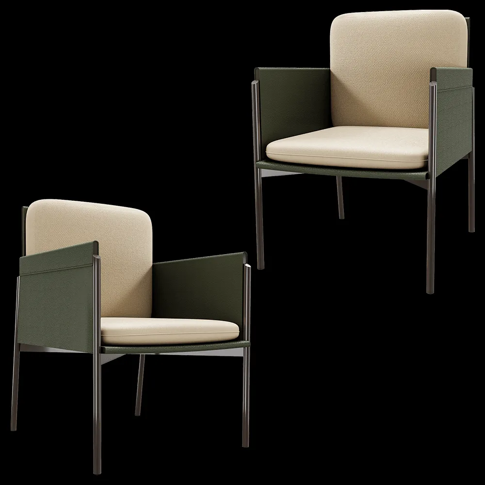 Turri – Chair Zenith 3ds Max