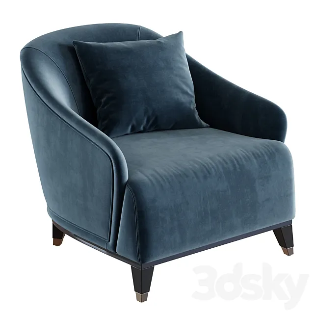 Turri jolly armchair 3ds Max