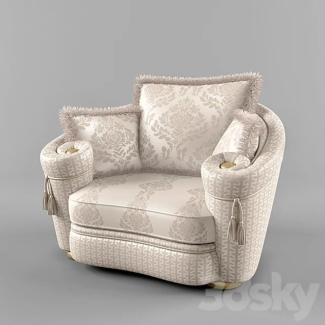 turri milo armchair 3DS Max Model