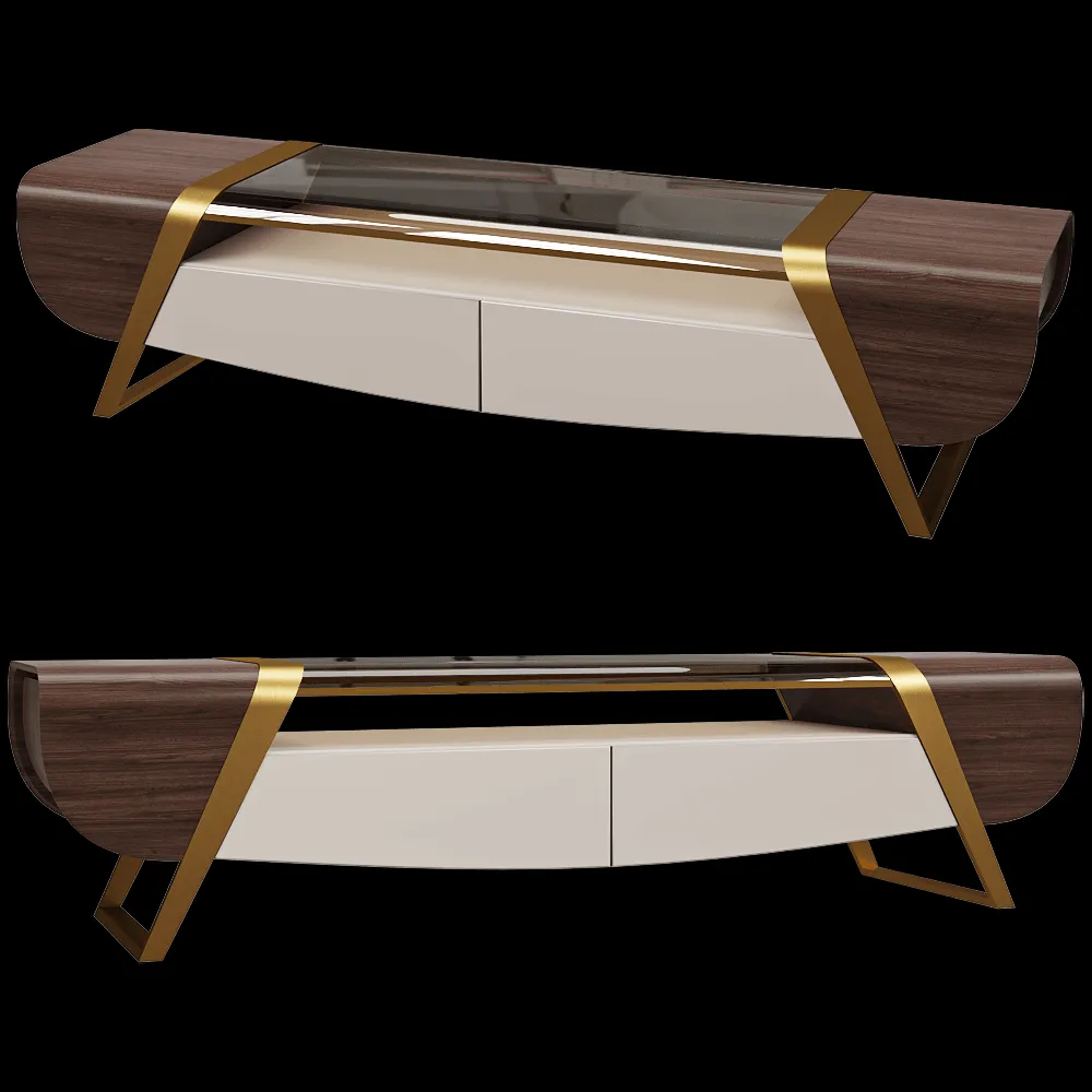Turri – Table Melting Light TV Unit Turri 3ds Max