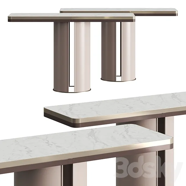 Turri Zero Console Table 3DS Max Model