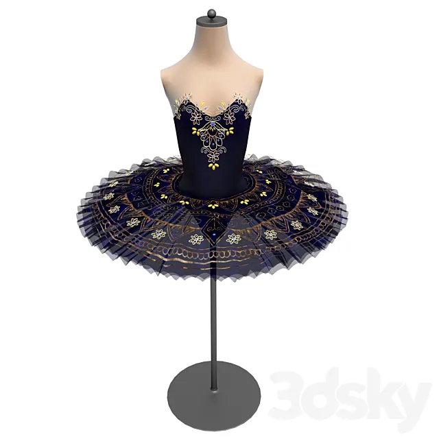 Tutu for ballet Raymonda – Raymonda 3ds Max