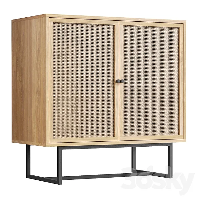 Tuveson Steel Accent Cabinet 3DS Max Model