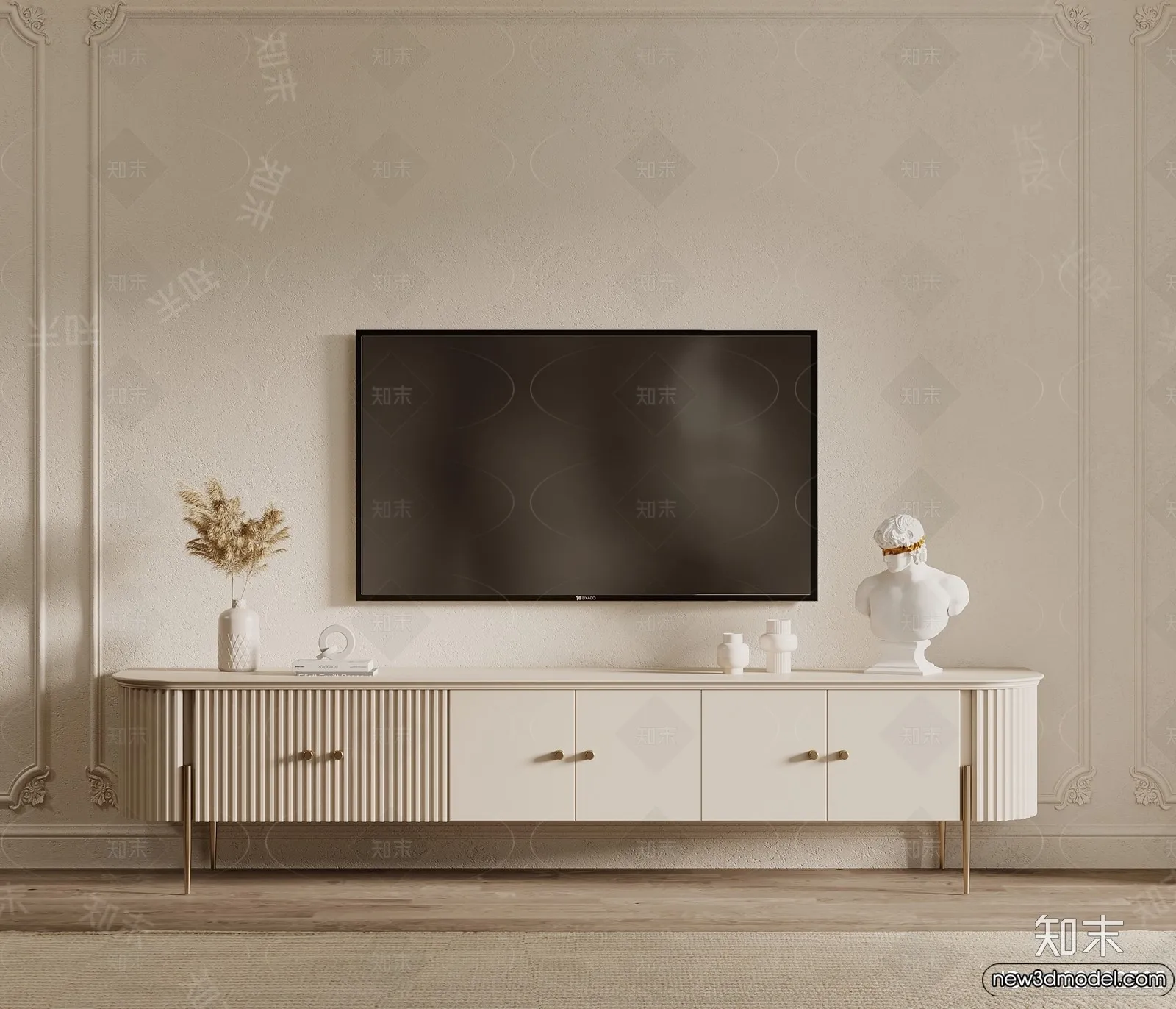 TV Cabinet 3D Models – 3D Furniture for Interior Design – 061