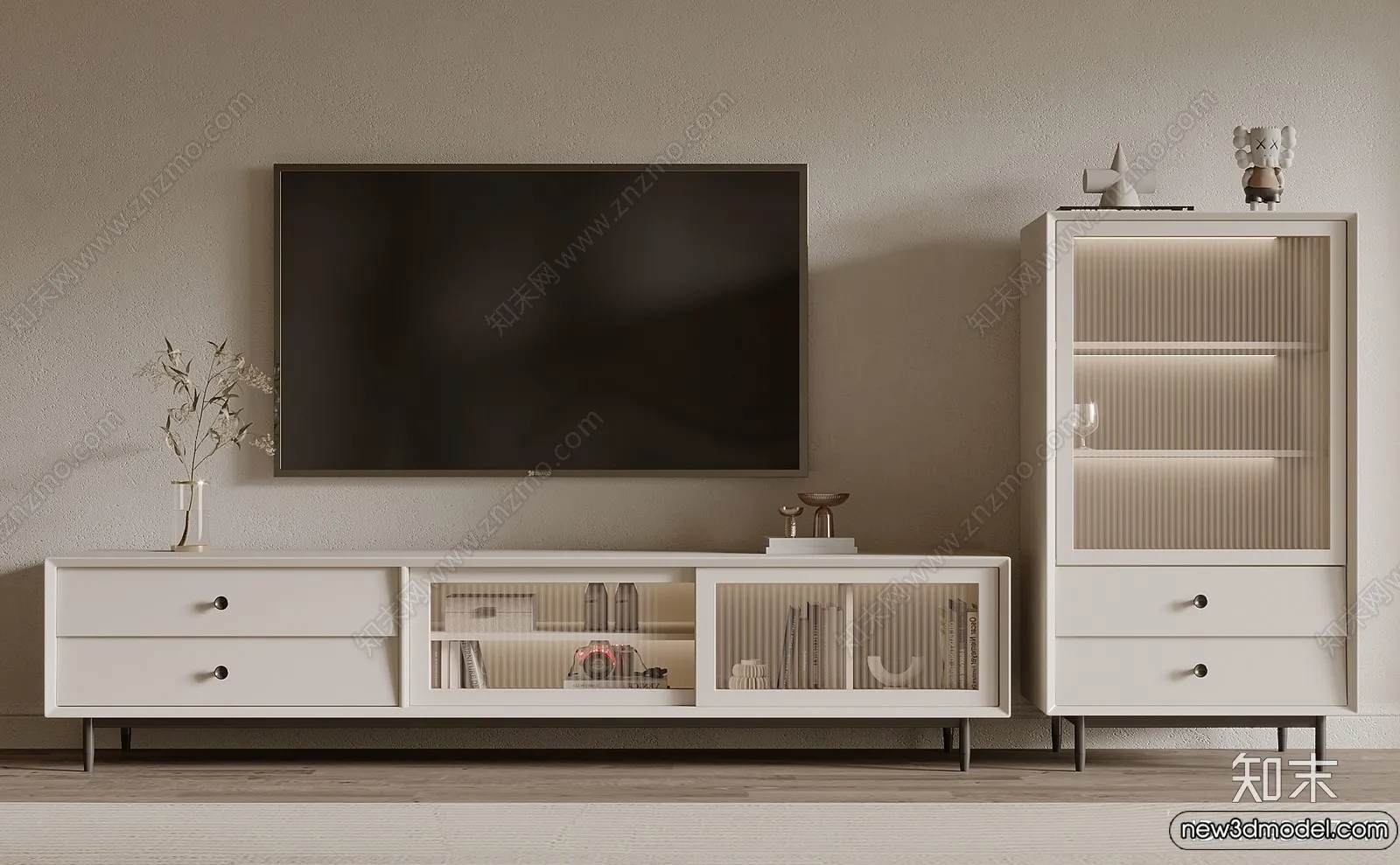 TV Cabinet 3D Models – 3D Furniture for Interior Design – 103