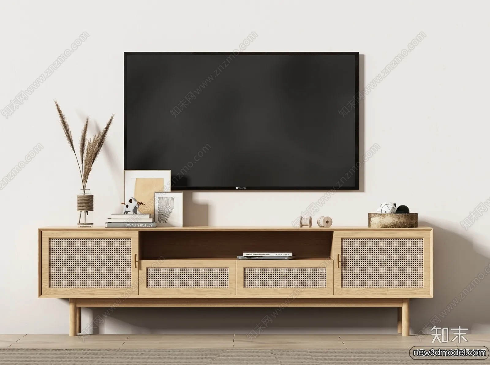 TV Cabinet 3D Models – 3D Furniture for Interior Design – 121