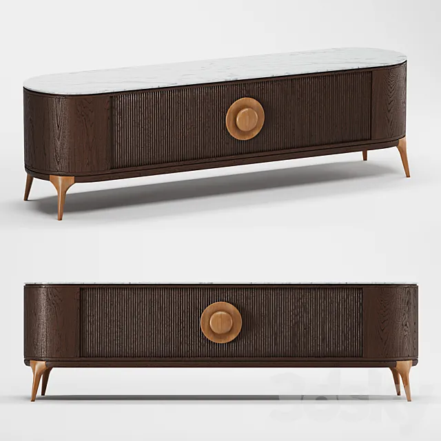 TV cabinet Arena Theodore Alexander 3ds Max